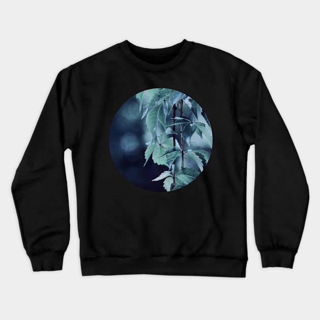 Indigo Evening Crewneck Sweatshirt by micklyn